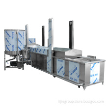 Full Automatic Continuous Frying Machine